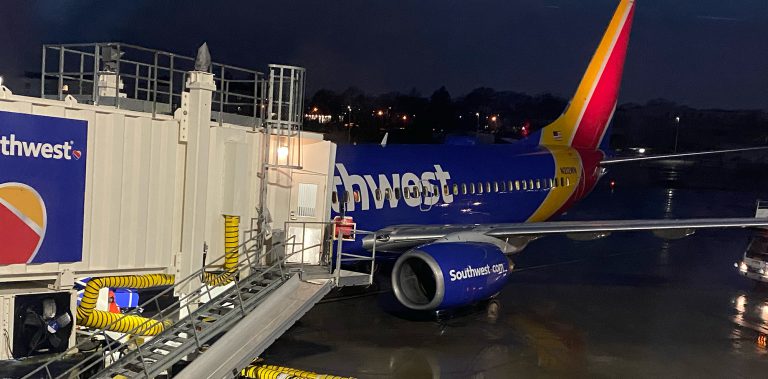 Southwest Plane at PVD gate