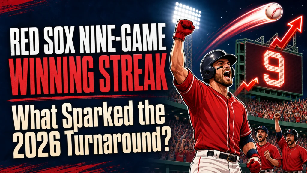 Red Sox Impressive Nine-Game Winning Streak: What Sparked the 2026 Turnaround?